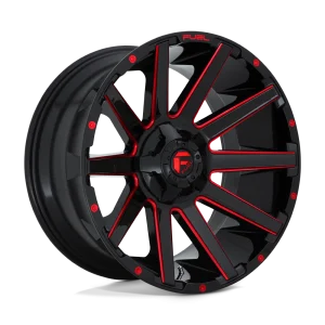 Fuel – D643 CONTRA – Black – 18″x9″ -12mm – Summer Wheels – D64318909845